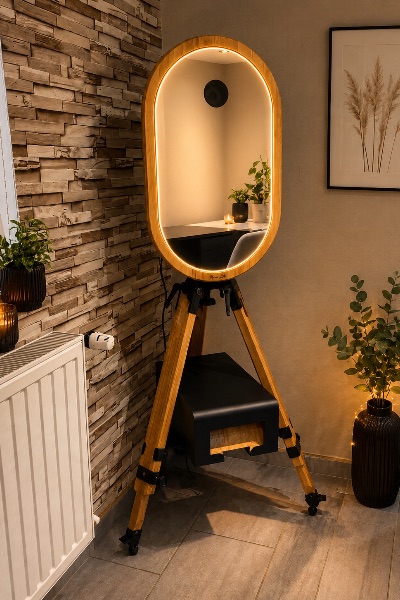 Photo de Borne selfie miroir