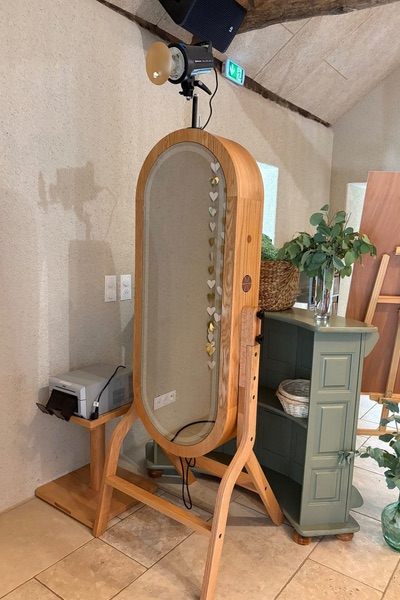Photo de Borne miroir vintage