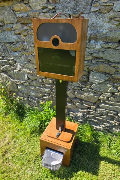 Photo de Photobooth en bois vintage