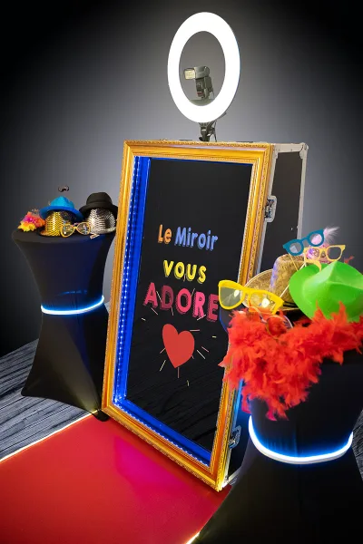 Photo de Miroir photobooth Vintage