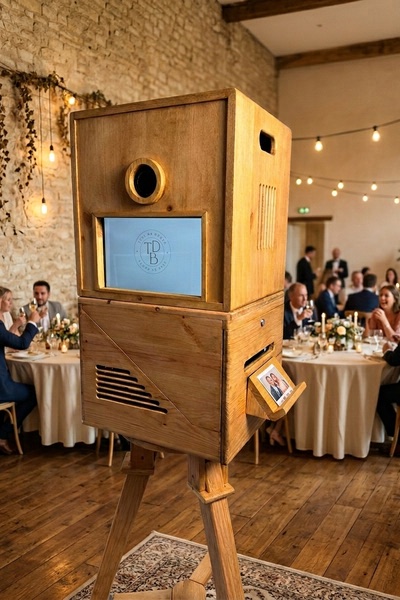 Photo de Borne en bois maison