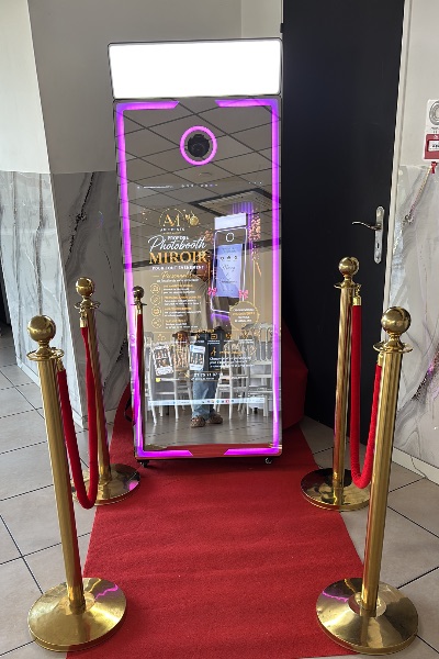 Photo de Photoboot miroir personnalisable